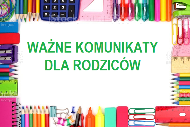 Komunikaty dla rodziców
