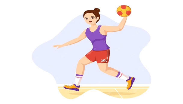 pilka-reczna-ilustracja-gracza-dotykajacego-pilki-reka-w-rysunku-recznym-zawodow-sportowych_